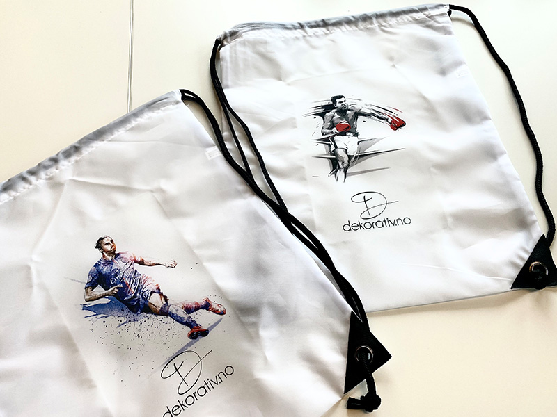 GYMBAG Sublim 35x44cm- 10stk - Bilde 3