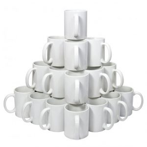 Kopper som er et eksempel på ting du kan trykke på.