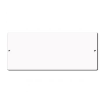 UniSub Skilt Gloss White UV HD plate 13x31cm (10stk)