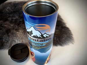 Thermoskopp med motiv