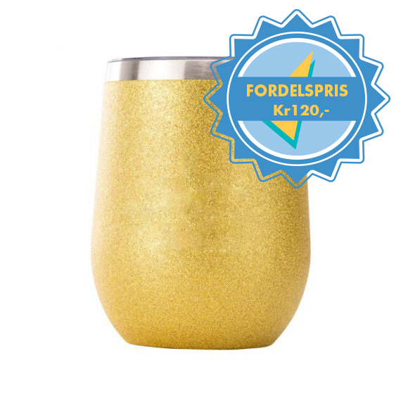 Kopp Beger- Wine Cup Glitter Gull 10stk - Bilde 2