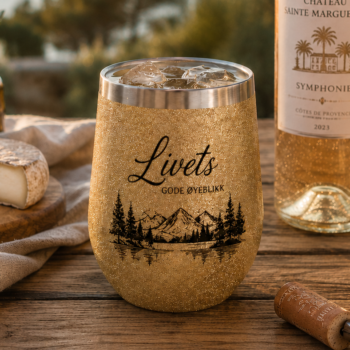 Kopp Beger- Wine Cup Glitter Gull 10stk