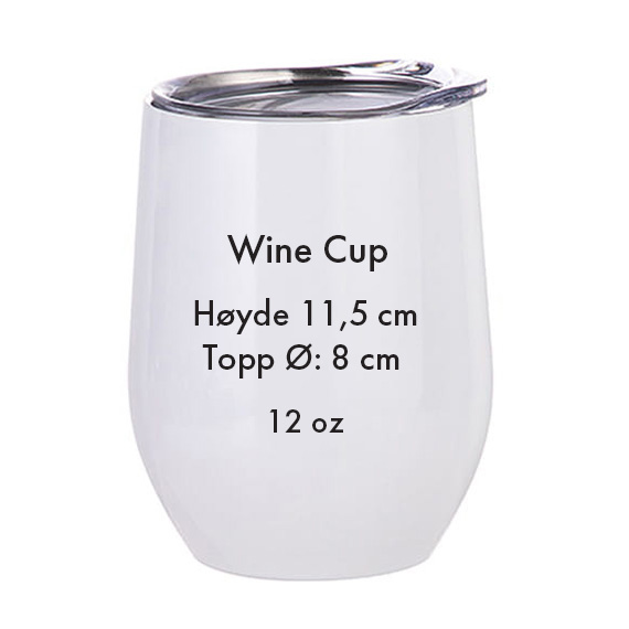 Kopp Beger- Wine Cup sublimering 10stk - Bilde 4