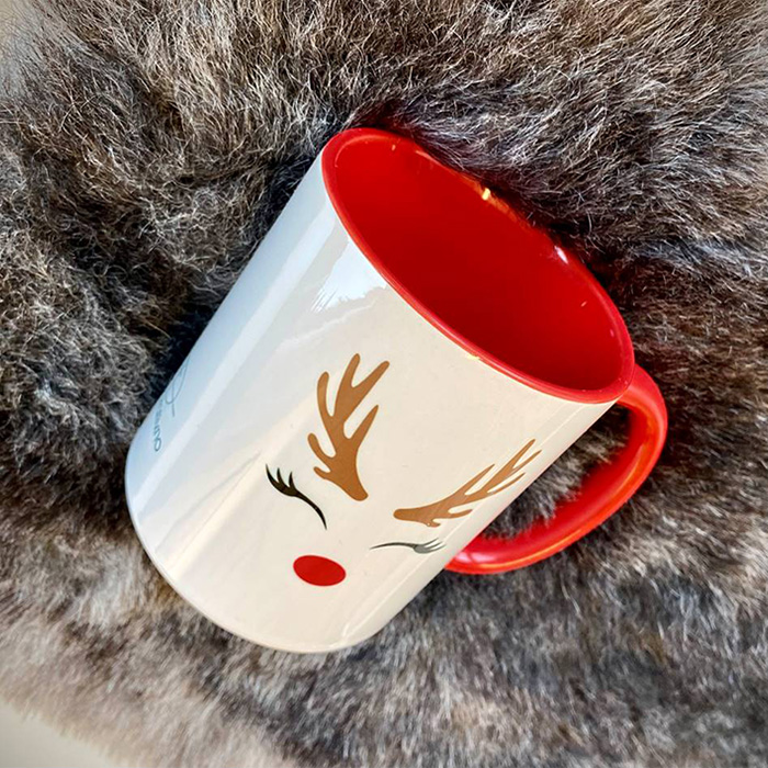 Kopp Durham Rød innside og hank AAA+ 36 stk - Bilde 3