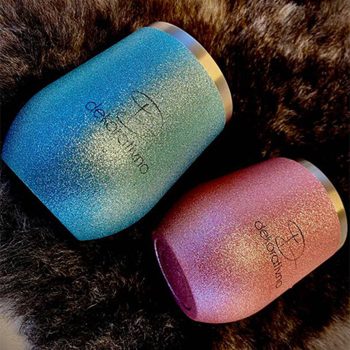 Alternative view of Kopp Beger- Wine Cup Glitter Turkis 10stk