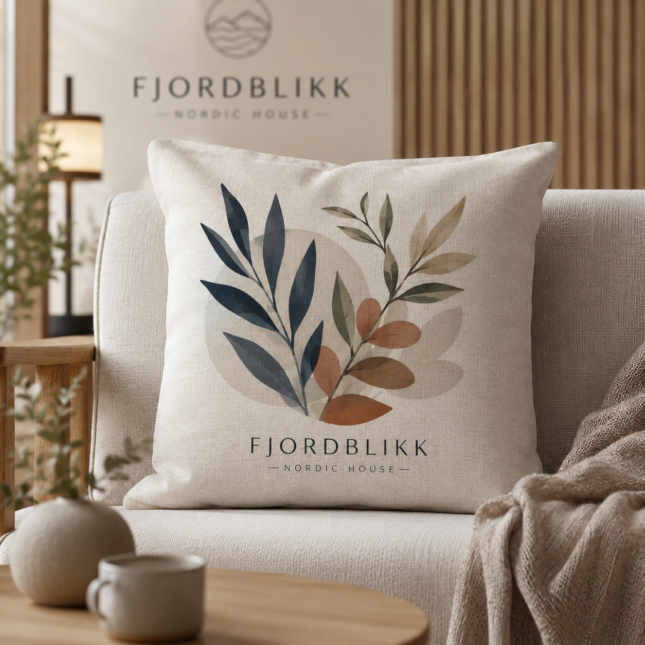 Putetrekk Lin-Poly 40x40cm - 10Stk Subli