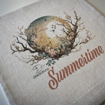 Eksempel på trykk utført med varmepresse