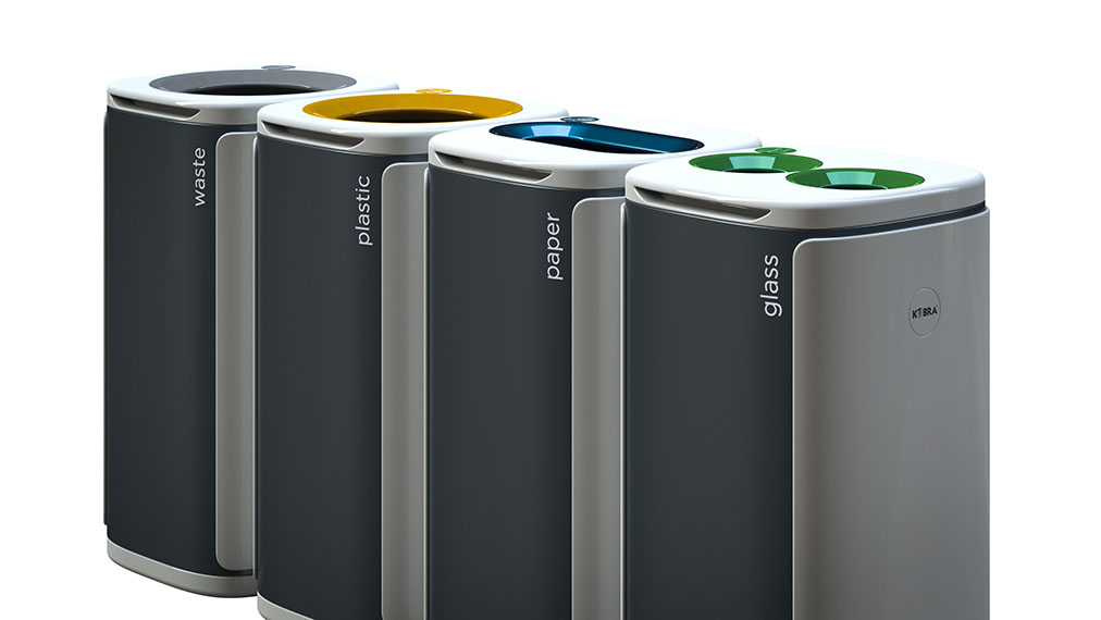 4 Wastee søplebøtter