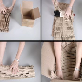 Illustrasjonsbilde for bruk av perforert papp