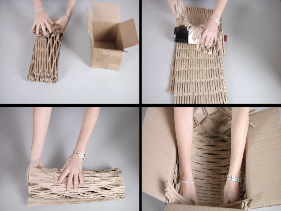 Illustrasjonsbilde for bruk av perforert papp