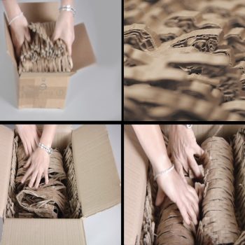 Illustrasjonsbilde for bruk av perforert papp