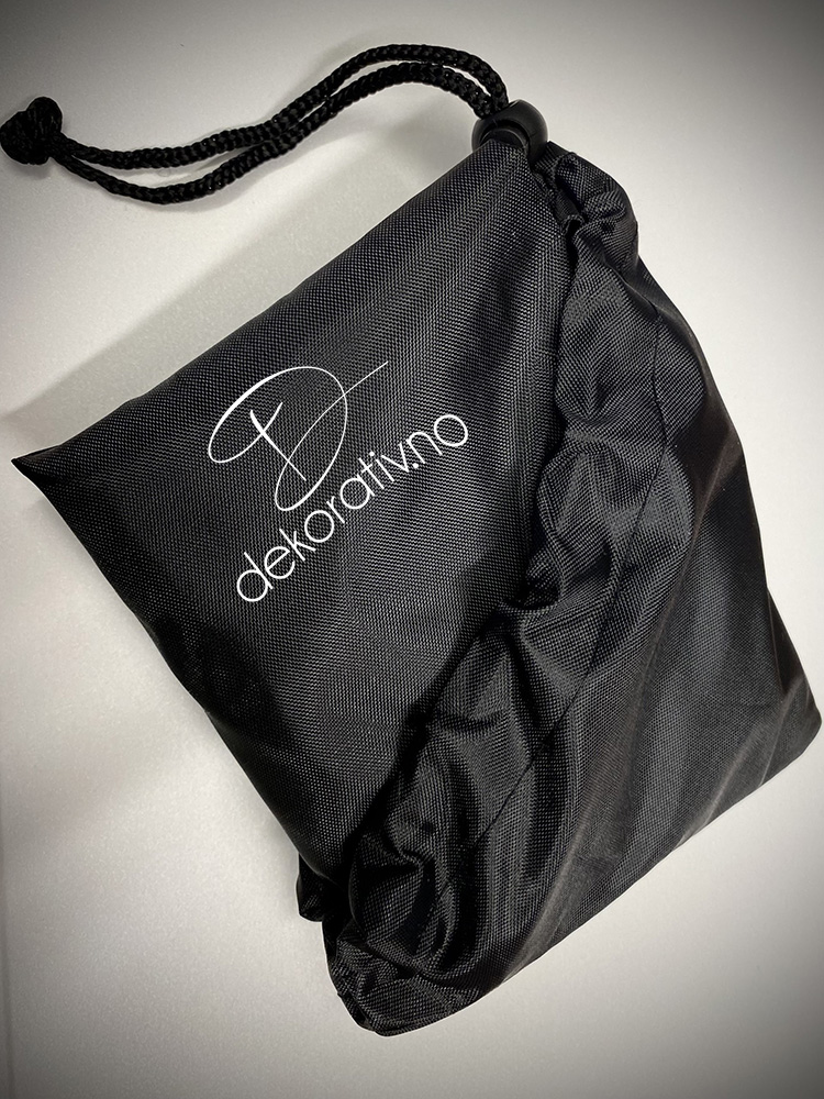 SORT HANDLENETT 43x40cm - 10 stk - Bilde 2