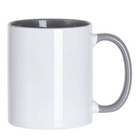 Kopp Durham Grå innside og hank AAA+ 36 stk