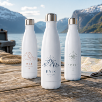 Flaske Hvit ORCA enkel bunn 750ml 10 stk