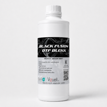 Fusion DTF blekk (WCMYB) 1 kg - Bilde 6