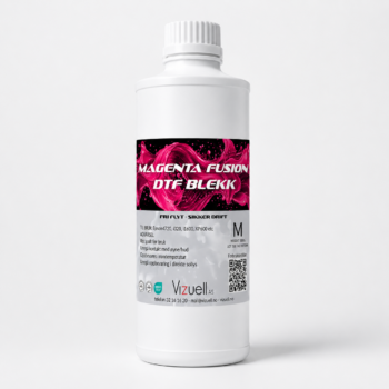 Fusion DTF blekk (WCMYB) 1 kg - Bilde 4